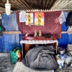 Nepal Jan 2019. Interior of a household